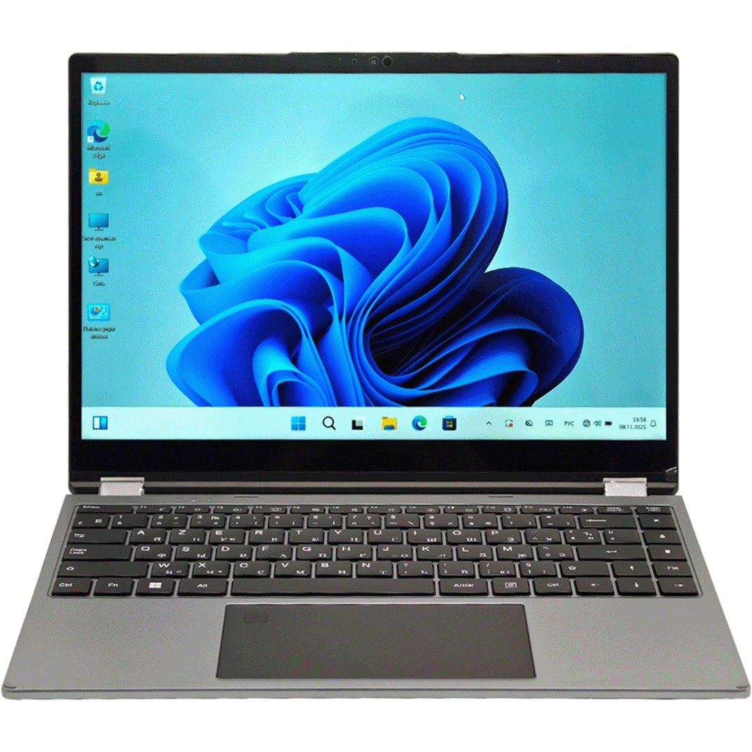 ASIJ X360 Yoga open in laptop mode